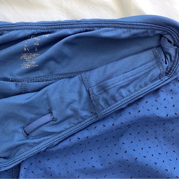 Marika Lined Cutout Athletic Shorts size S | Cutout Overlay atop Fitted Shorts - Picture 5 of 8